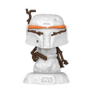 Funko POP! Star Wars Boba Fett Holiday Snowman 3.75" Vinyl Figure (#558)